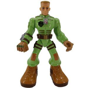 GI Joe Tough Troopers Conrad Duke Hauser Talking 11" Action Figure 2009 Hasbro